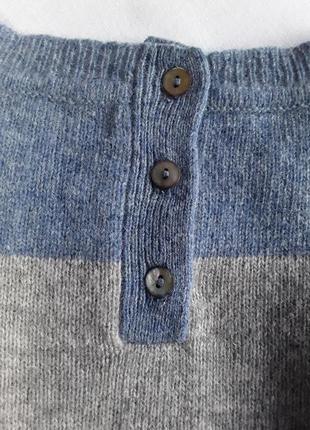Шерстяной полосатый свитерок ,размер s/m9 фото