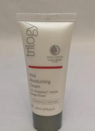 Зволожуючий крем trilogy vital moisturising cream 20ml