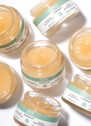 Ren evercalm overnight recovery balm - ночной восстанавливающий бальзам для лица