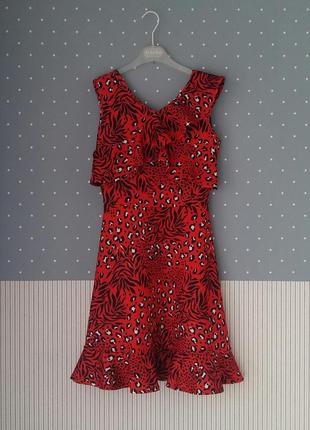Яркое платье-сарафан с оборками by very (англия), размеры xs-m4 фото