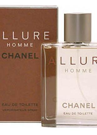 Туалетна вода для чоловіків chanel allure homme 100 мл