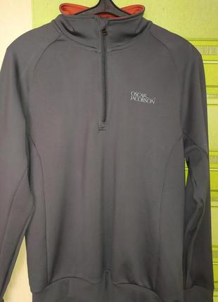 Трикотажный пуловер мужская теплая кофта джерси - oscar jacobson - l