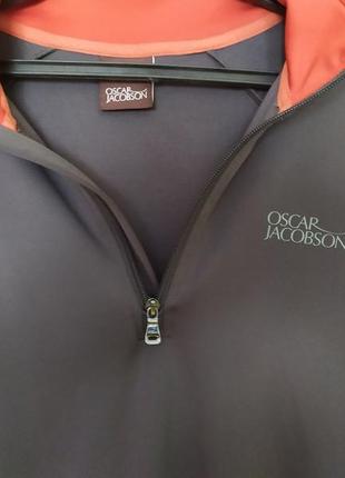 Трикотажный пуловер мужская теплая кофта джерси - oscar jacobson - l
