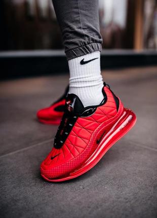 Кроссовки мужские найк nike air max mercery blue eyes color red, красные демисезон аир макс