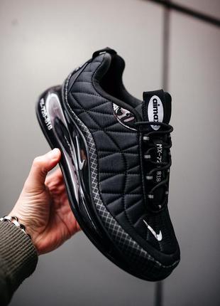 Nike air max 720-818 black, чорні туфлі чоловічі кросівки найк аір