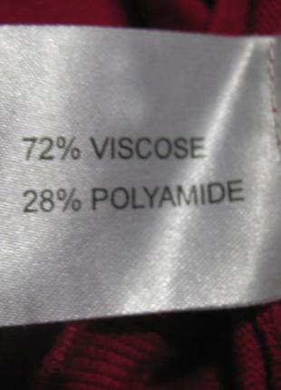 Ярко-розовый свитер со воротником из перьев.
