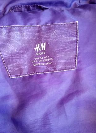 Оригінальна легенька куртка весна/осінь бренду h&m sport8 фото