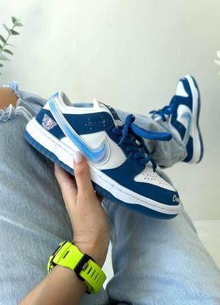 👟 кросівки   nike sb dunk  born and raised  / наложка bs👟