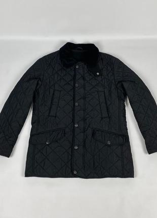 Стьобана куртка barbour bardon mqu0068bk11 оригінал чорна демісезонна розмір м m