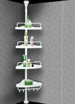 Кутова полиця для ванної кімнати multi corner shelf gy-1882 фото