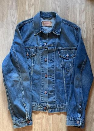 Джинсова куртка levis1 фото