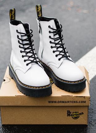 Шикарные ботинки dr.martens jadon на платформе