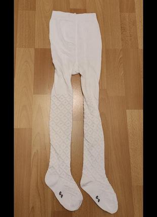Белые колготы колготки