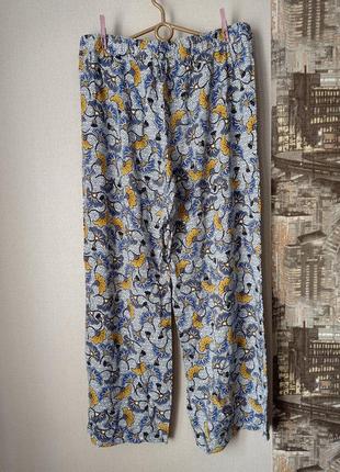 Легкие брюки палаццо, вискоза, размер 48-522 фото