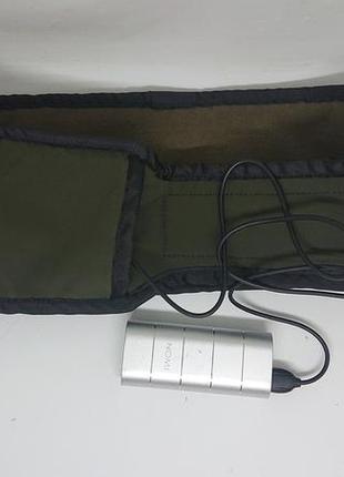 Пояс з подогревом xxs-m нагрев от power bank / пояс грелка / электрическая usb грелка-пояс