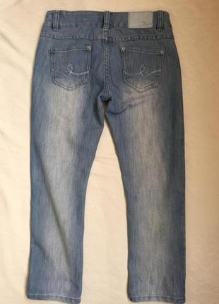 Класні укорочені джинси жіночі s (44)2 фото