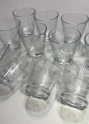 Набір склянок natural fresh water, germany, 12 шт., стан чудовий!