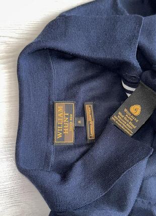 William hunt wool фирменная мужская шерстяная тонкая кэжуал кофта типа marks &amp; spencer3 фото