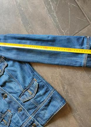 Женская джинсовая куртка massimo dutti размер s10 фото