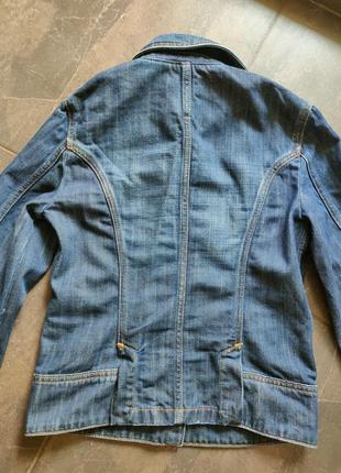 Женская джинсовая куртка massimo dutti размер s5 фото