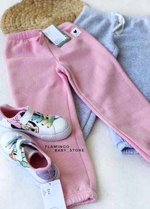 Спортивні штани 110р, спортивні штани рожеві 4-5р, штани спортивні для дівчинки
