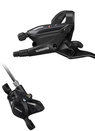 Гальмо гідравлічне shimano br-mt200/st-ef505 переднє 100 см чорне (ham050)