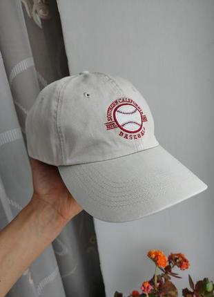 Кепка бейсболка team trojan usc southern california baseball vintage 54-59