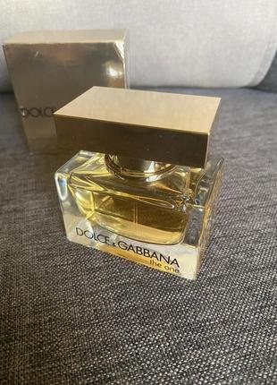 Dolce&gabbana the one парфумована вода 30 мл, оригінал.