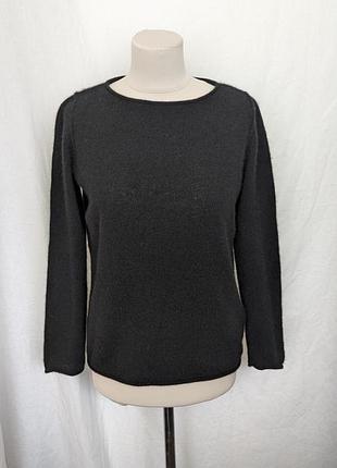 Кашеміровий чорний джемпер uniqlo