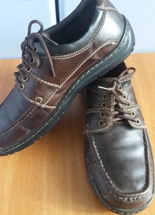 Туфли easy street кожаные hand made