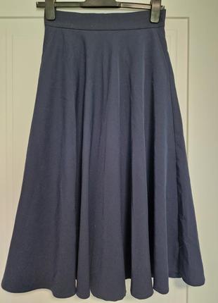 Темно синяя юбка vovk2 фото