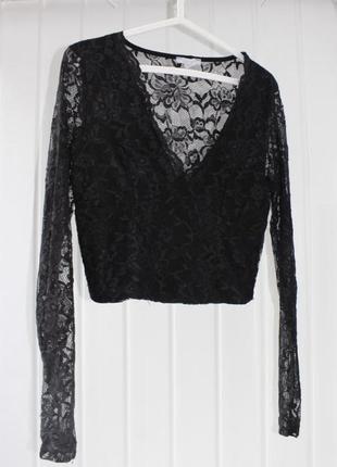 Топ с кружевом