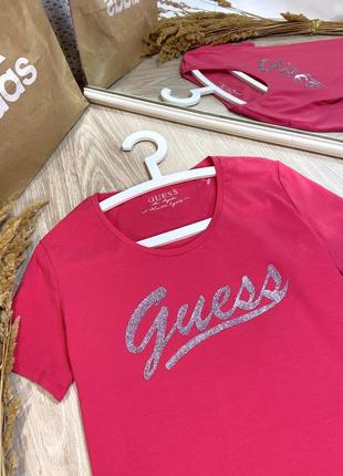 Футболка от guess, оригинал 🖤3 фото