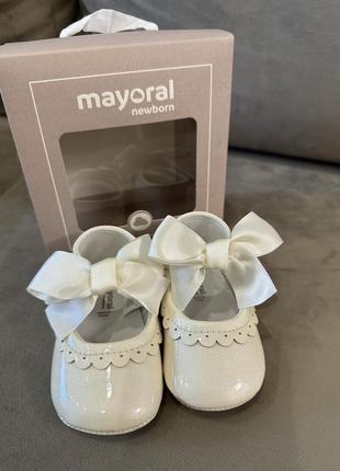 Нові туфельки mayoral
