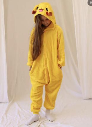 Дитяча піжама кігурумі покемон пікачу