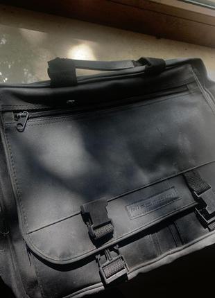 Сумка портмоне для компьютера портфель для документов черная брендовая6 фото