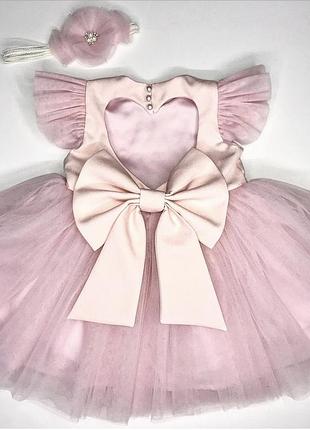 Праздничные, нарядные пышные, платья, платье для девушек 92,98,104,110,116,120,128,134