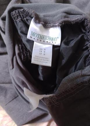 Motherhood штани з утягувальним поясом на гумці класика фірмові з кишенями2 фото