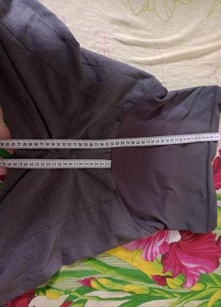 Motherhood штани з утягувальним поясом на гумці класика фірмові з кишенями5 фото