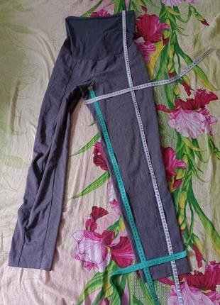 Motherhood штани з утягувальним поясом на гумці класика фірмові з кишенями3 фото