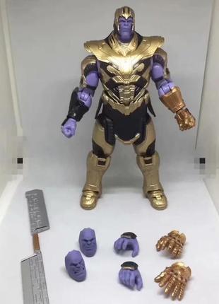 Фигурка танос герой marvel thanos игрушка 18 см