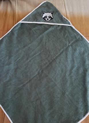 Полотенце с капюшоном для малышей lupilu