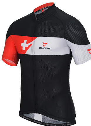 Велофутболка  cuore gold swiss cycling original jersey (s)