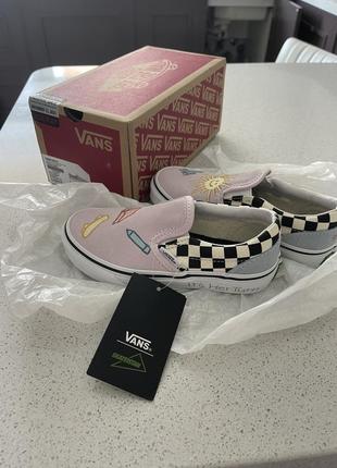 Кеды vans детские