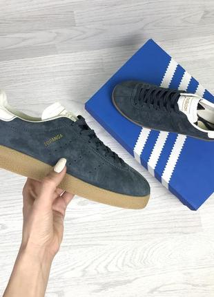 Кроссовки adidas topanga  темно сині1 фото