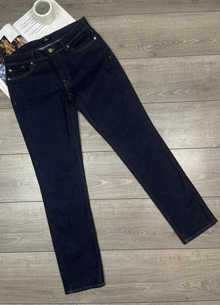Фирменные джинсы 7forallmankind jeans roxanne royal dark blue5 фото