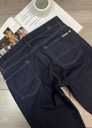 Фирменные джинсы 7forallmankind jeans roxanne royal dark blue6 фото