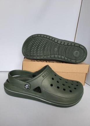 Распродажа!хит сезона! мужское 43-46p кроксы/сланцы/человечи crocs/шлепанцы/сабо4 фото