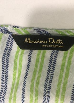 Шелковый топ massimo dutti m-l5 фото