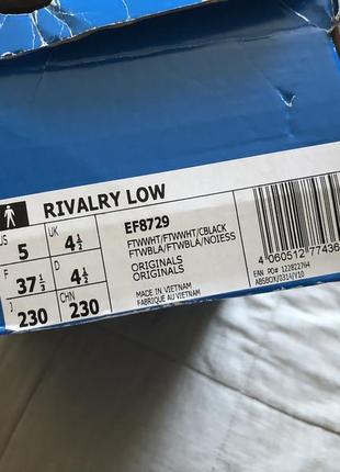 Кроссовки adidas rivalry low 37 оригинал идеал7 фото
